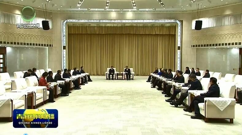 青海省黨政代表團赴新疆考察 馬興瑞 陳剛 艾爾肯·吐尼亞孜 祖木熱提·吾布力 李邑飛參加活動