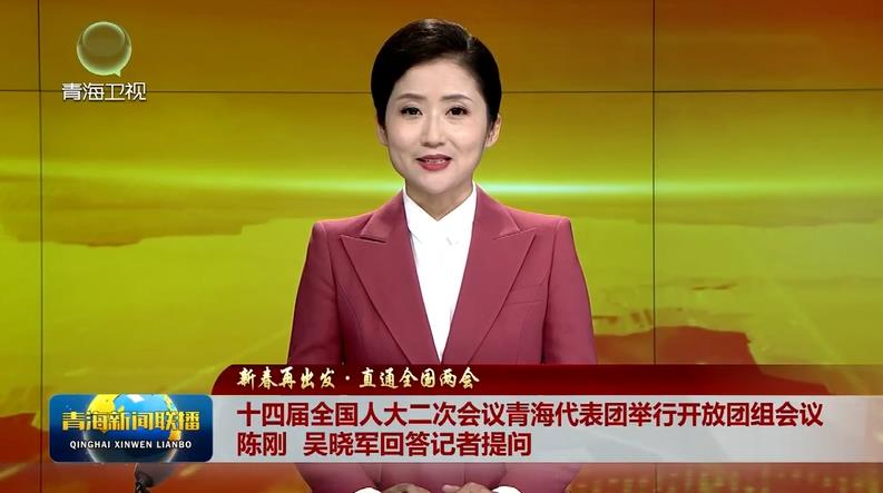 【新春再出發·直通全國兩會】十四屆全國人大二次會議青海代表團舉行開放團組會議 陳剛 吳曉軍回答記者提問