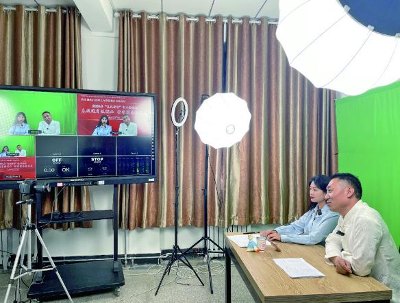 青海海北:直播帶崗牽好就業線