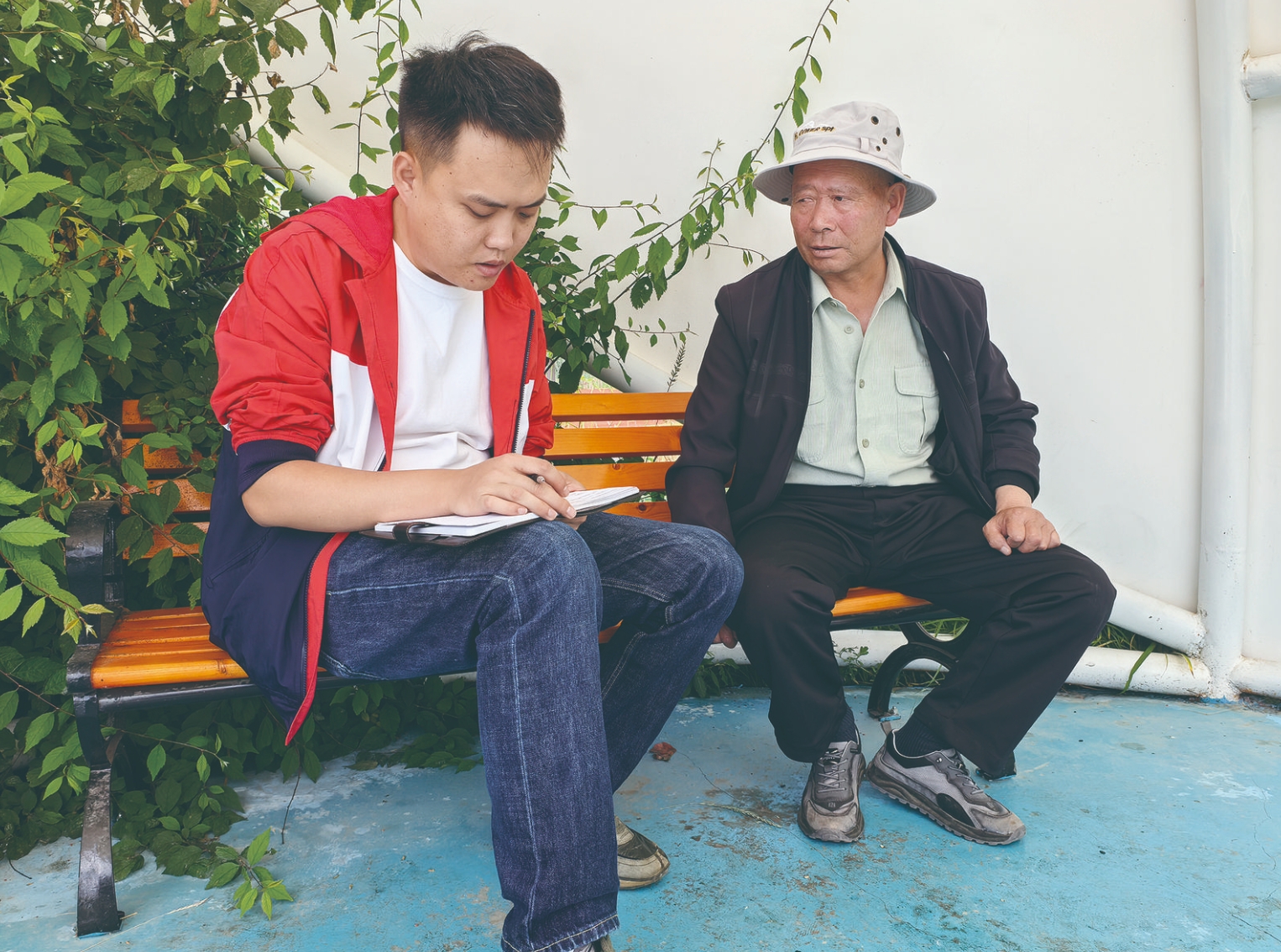 【再走青藏線——傳承弘揚“兩路”精神】在小高陵,與“兩棵樹”相逢